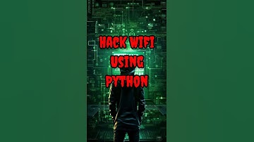 hack Wifi Using Python | Wifi Hacking | Check Description For Source Code