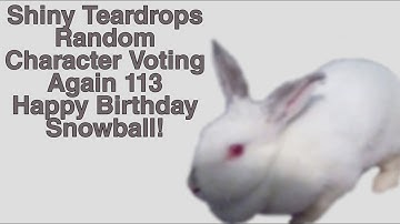 Shiny Teardrops Random Character Voting Again 113