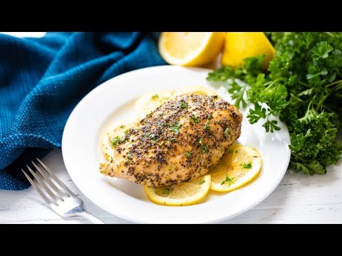 How to Make The Best Baked Lemon Pepper Chicken | The Stay At Home Chef