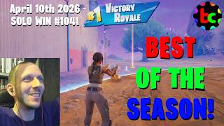 Best Win Of The Season Yet! FORTNITE Battle Royale Zero Build Solo Win #1041 screenshot 4