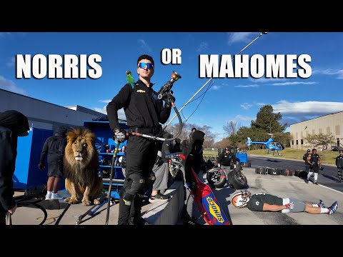Does Luke look like Lando Norris or Patrick Mahomes?