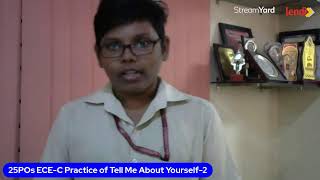25POs ECE-C Practice of Tell Me About Yourself-2(07/08/23)