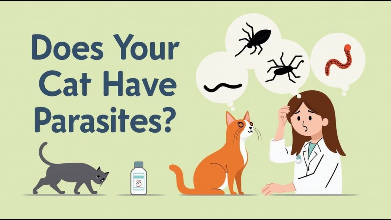 🐾 How to Tell if Your Cat Has Parasites and What to Do