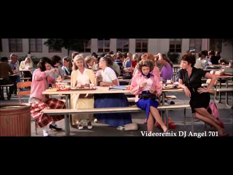 Grease Megamix - John Travolta Ft Olivia Newton (Video HD)