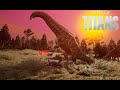 Crab pack vs Apatosaurus path of titans