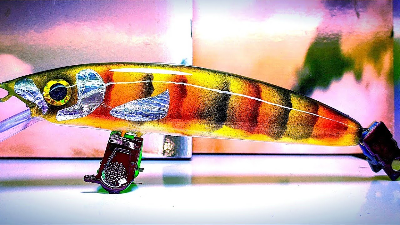 COMO PINTAR UN SEÑUELO DE PESCA 👍