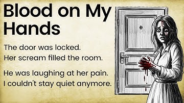 Blood on My Hands ✅ English Speaking Practice | Graded Reader (B1–B2 Level) ✅
