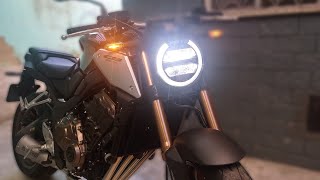 CB 650R com ESCAPE ESPORTIVO da POWER