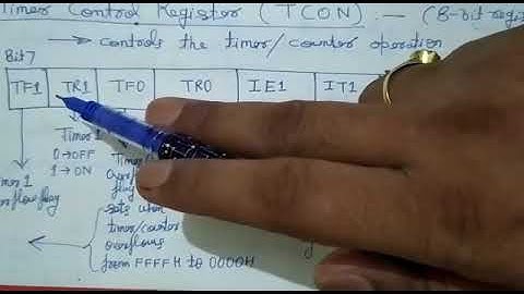 8051 Timer / Counter, Microcontrollers for Embedded System (REC 062)