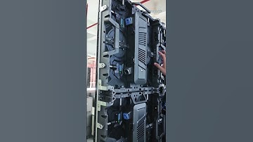 Guess how many seconds it took me to install an LED screen#leddisplay #ledwall #ledmodule #eagerled