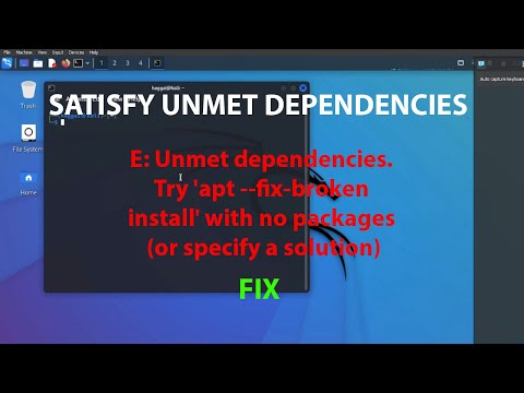 LINUX ERROR FIX:E: Unmet dependencies. Try 'apt --fix-broken install' with no packages