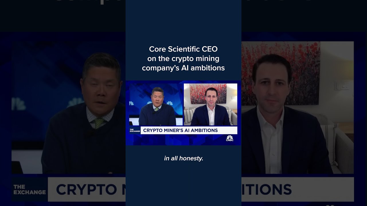 Core Scientific CEO On The Crypto Mining Company S AI Ambitions