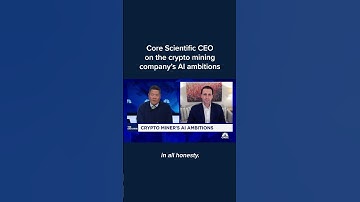 Core Scientific CEO on the crypto mining company