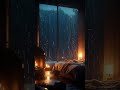 Deep Sleep Rain Sounds 🌧️ 10 Hours Black Screen | Sleep Sanctum #shorts