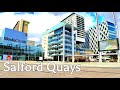 Salford Quays and MediaCityUK, Greater Manchester, England 🇬🇧 - 4K Walking Tour