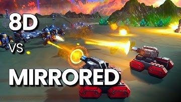 Beyond All Reason 1v1 | 8D vs Mirrored – Tense Battle!