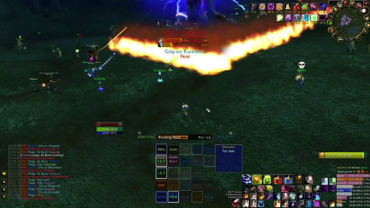 2.4.3 TBC Holy Priest Archiemonde progress YouTube