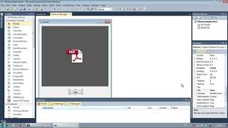 Cara membuka file adobe reader (PDF) || Menggunakan visual studio 2010