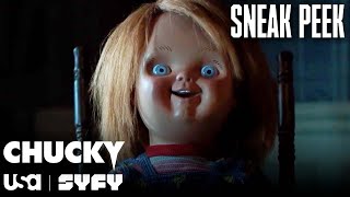 SNEAK PEEK: "We're All Going to Die" | Chucky (S3 E1) | SYFY & USA Network