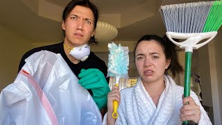 Clean Our New House With Us