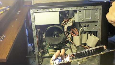 Installing my New Graphics Card