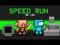 *NEW* MINECRAFT SPEEDRUN MOD in AMONG US!