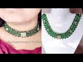 How To Make Latest Crystal Beaded Necklace//CZ Necklace//Beaded weaving..