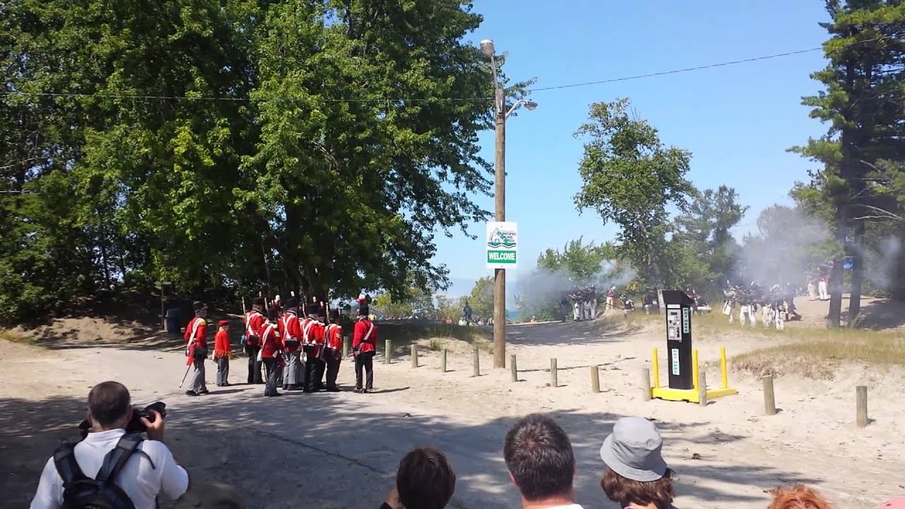 Red coats vs blue coats wasaga beach 2014 YouTube