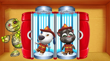 My Talking Tom Friends vs Kick The Buddy - Android Gameplay Walkthrough Part 23