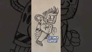 Who has the BEST art skills at #halfbrickstudios  #shorts #jetpackjoyride  #youtube