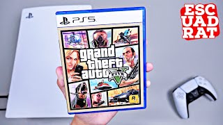 GTA 5 PS5 (English)  Unboxing & Gameplay Grand Theft Auto 5  GTA V no Map no DLC PlayStation 5