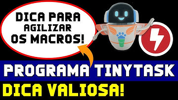 ⚡ TINYTASK + MACRO RECORDER: COMBINAÇÃO PERFEITA PARA MAXIMIZAR SUA PRODUTIVIDADE NO PC! 🖥️🚀