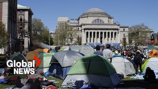 Columbia University protests: Classes pushed online amid ongoing pro-Palestinian demonstrations