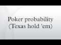 texas holdem poker hands