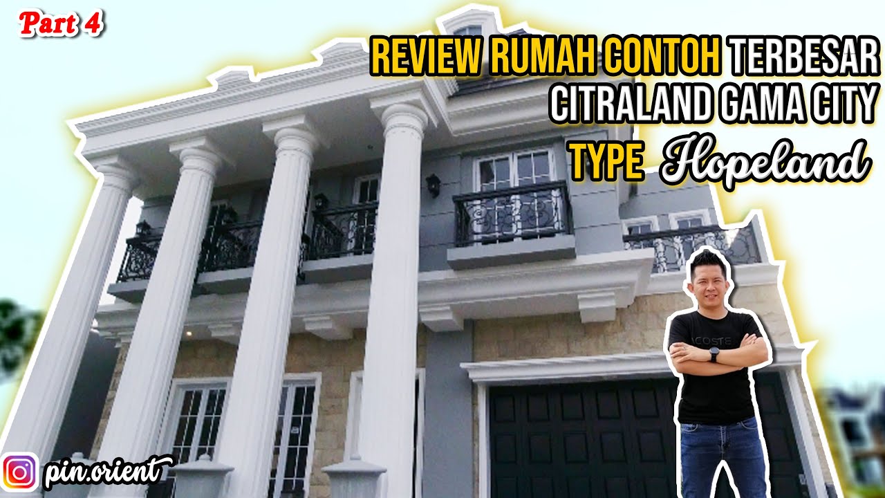 REVIEW RUMAH KOMPLEK CITRALAND GAMA CITY MEDAN TYPE HOPELAND || PART 4