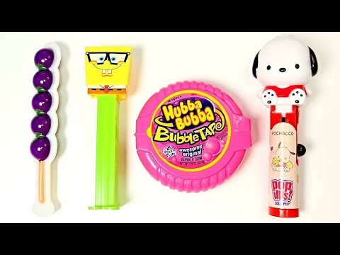 🍬🍭 ASMR Satisfying Video Lots of Yummy Glitter Rainbow Candies Lollipops Chocolate Unpacking Opening