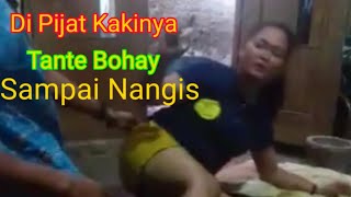 PIJAT TERAPI TANTE BOHAY || KAKI SERING GIBAS