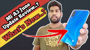 mi a3 june update review | mi a3 new update | mi a3 android 12 update | Techqee Emmi