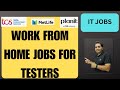 WFH Testing Jobs | Manual Testing| QA Jobs| Rd Automation Learning