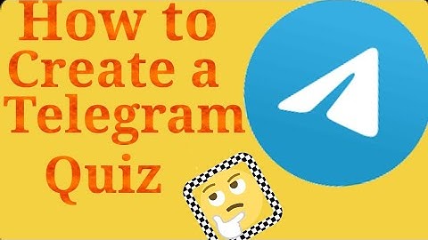 How to create Telegram quiz with Quiz bot | SL Tec Podda
