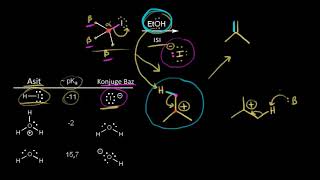 E1 Mekanizması Kinetik Ve Substrat Fen Bilimleri Organik Kimya
