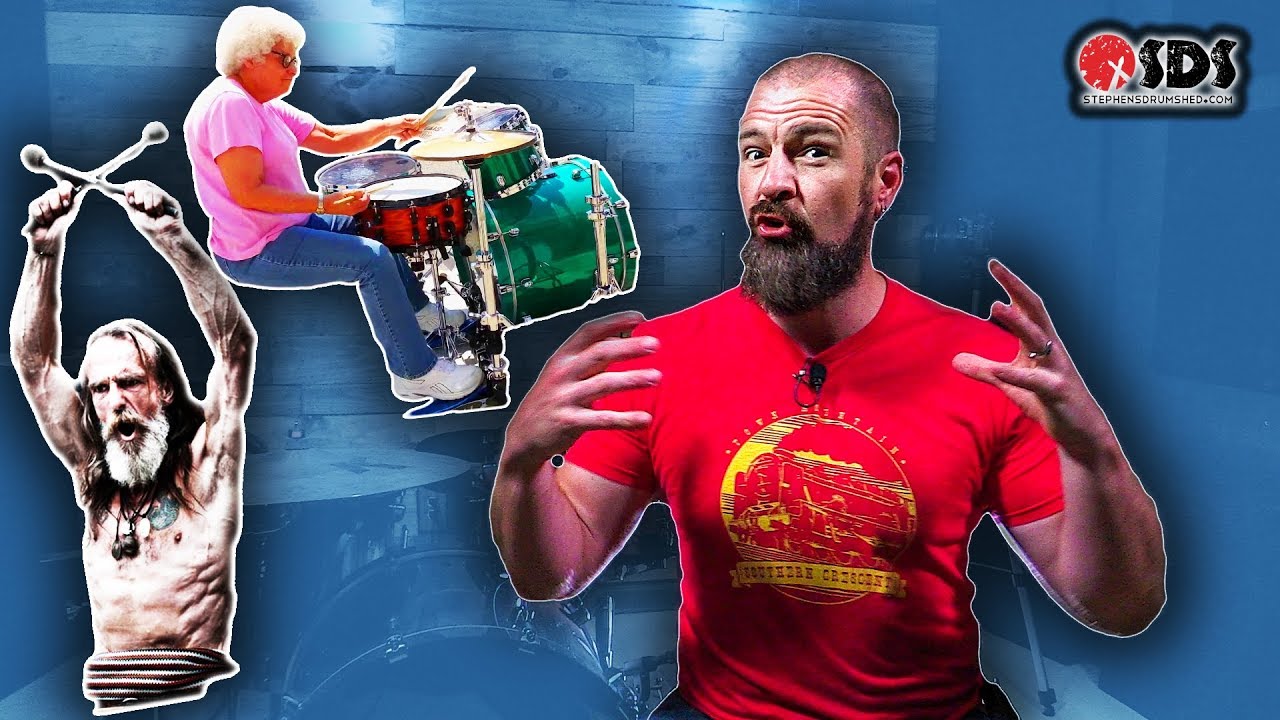 You re TOO OLD To Play The Drums YouTube