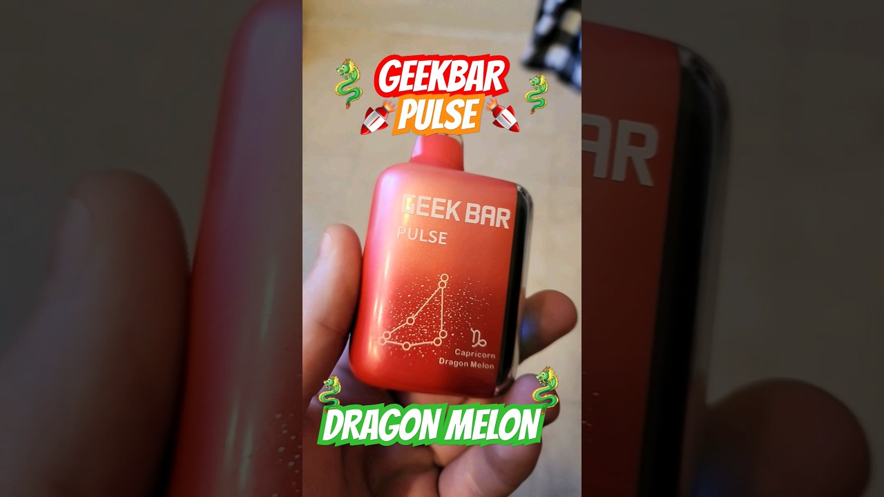 Geekbar PULSE 🚀 Dragon 🐉 Melon!