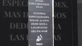 Los mejores caracoles de Madrid #caracoles #rastro