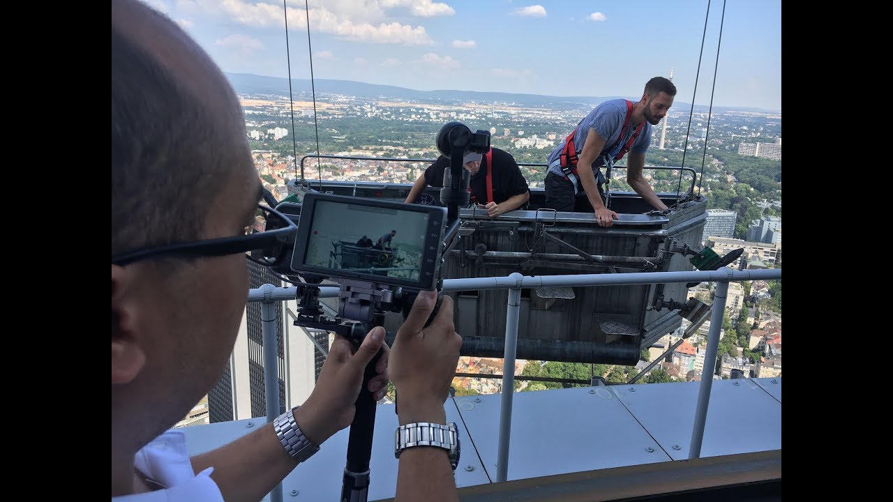 WoBo rockt mit Azubi Fabian den Messeturm