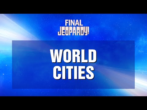 Final Jeopardy! 07/29/2021 | Matt Amodio 7-day Jeopardy! Champion | JEOPARDY!