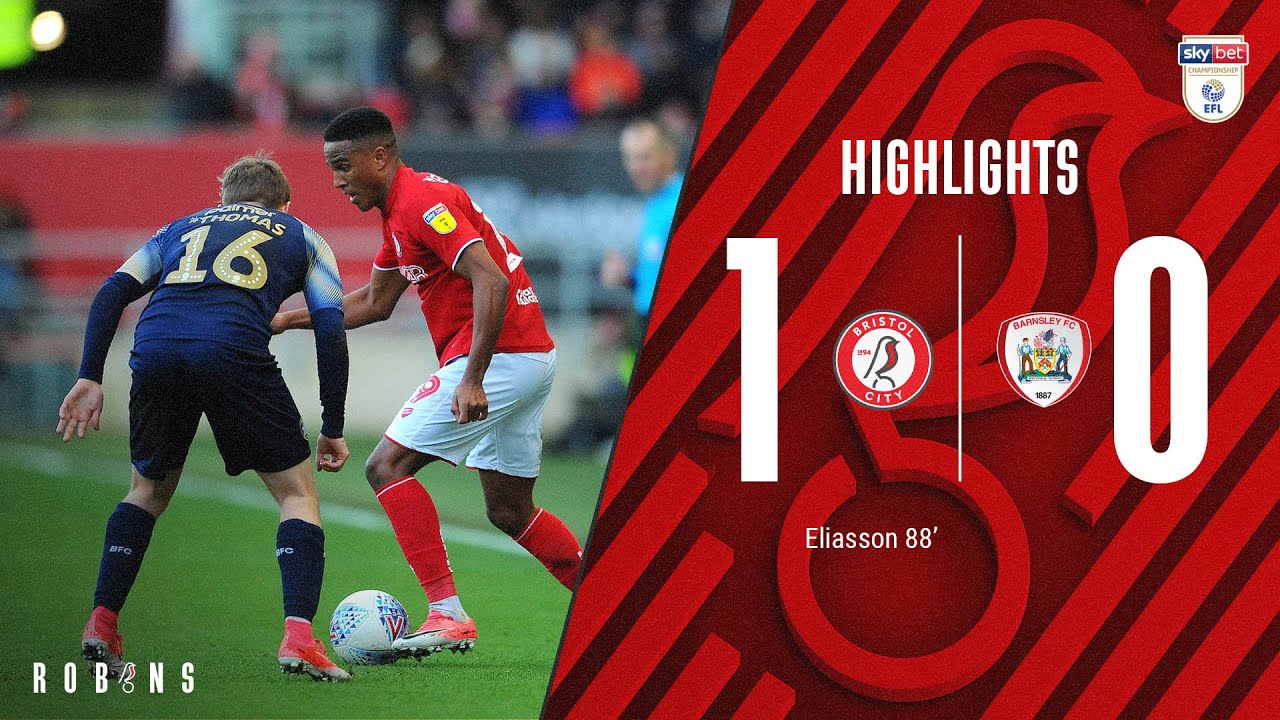 Eliasson nets late winner in BS3 🙌 Bristol City 1-0 Barnsley