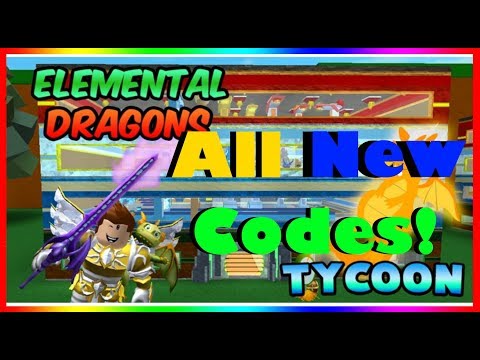 All New Codes For Elemental Dragons Tycoon Thunder Isle Update 2020 Roblox Youtube - keep calm love dragons roblox