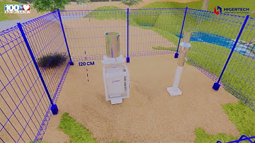 Higertech Perangkat Curah Hujan Telemetri dan Manual (3D Animation)