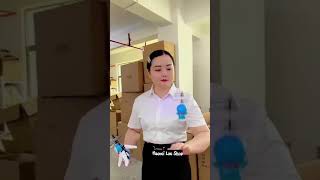 mainan boneka Doraemon terbang sensor tangan mainan anak